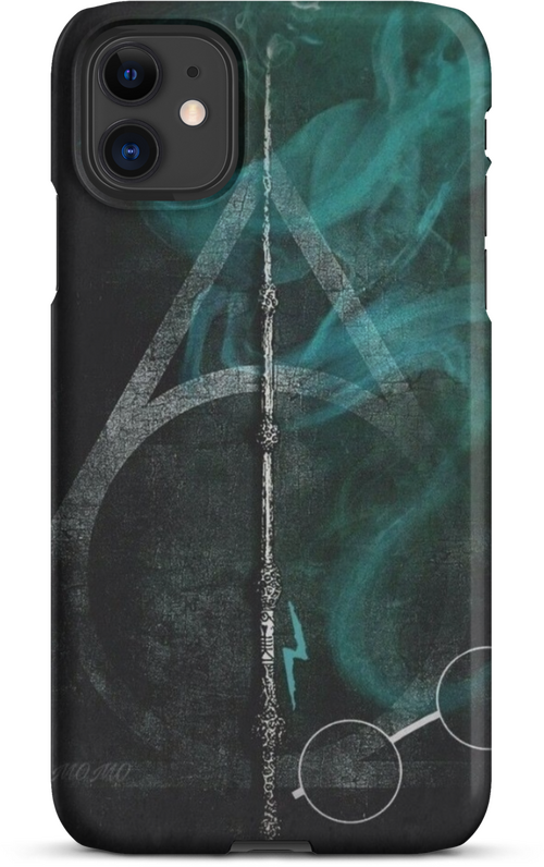 Iconic Deathly Hallows Design for iPhone 11