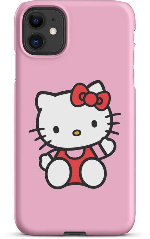 Hello Kitty on Pink Background for iPhone 11