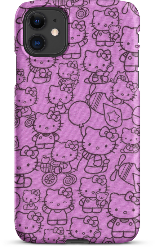 Hello Kitty Pink Pattern for iPhone 11