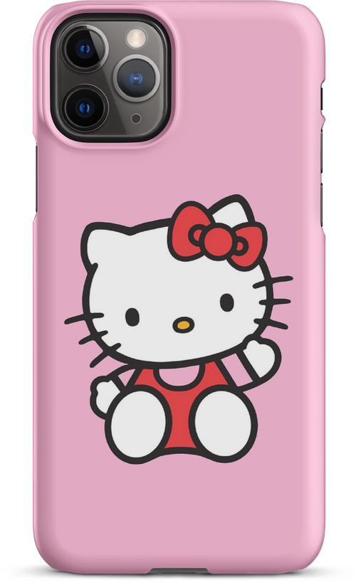 Hello Kitty on Pink Background for iPhone 11 pro