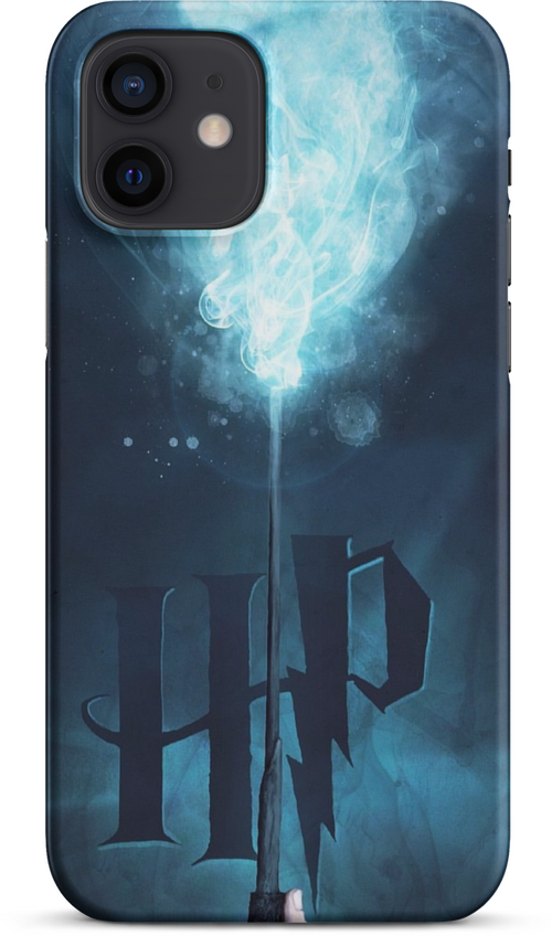 Magic Wand with Harry Potter Logo for iPhone 12