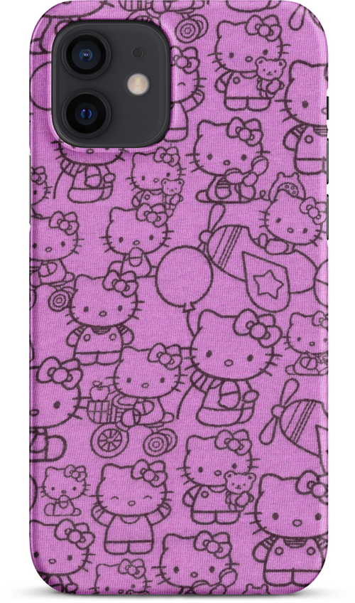 Hello Kitty Pink Pattern for iPhone 12