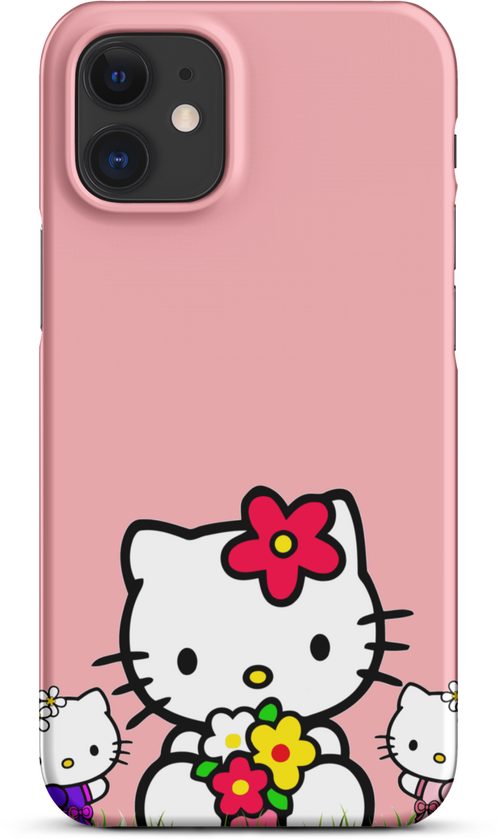 Hello Kitty on Pink Background for iPhone 12 mini