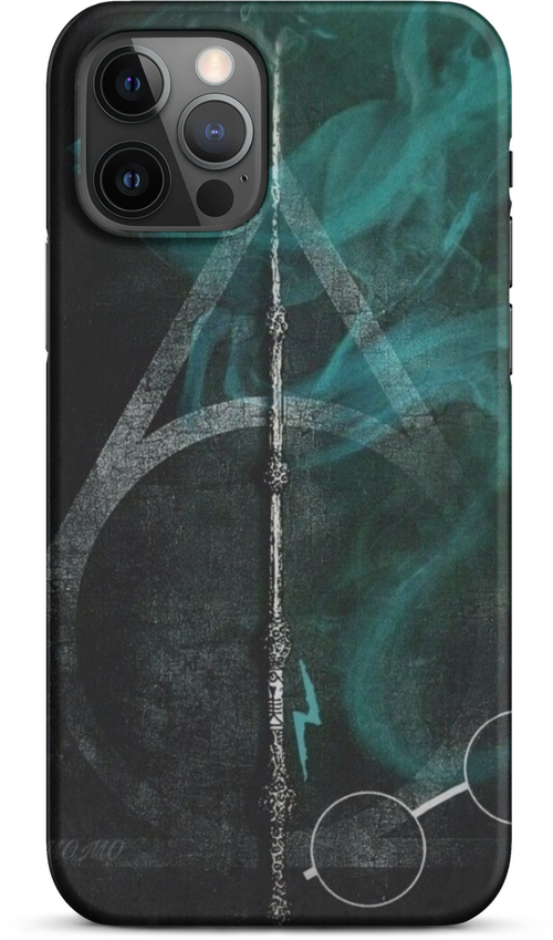 Iconic Deathly Hallows Design for iPhone 12 pro