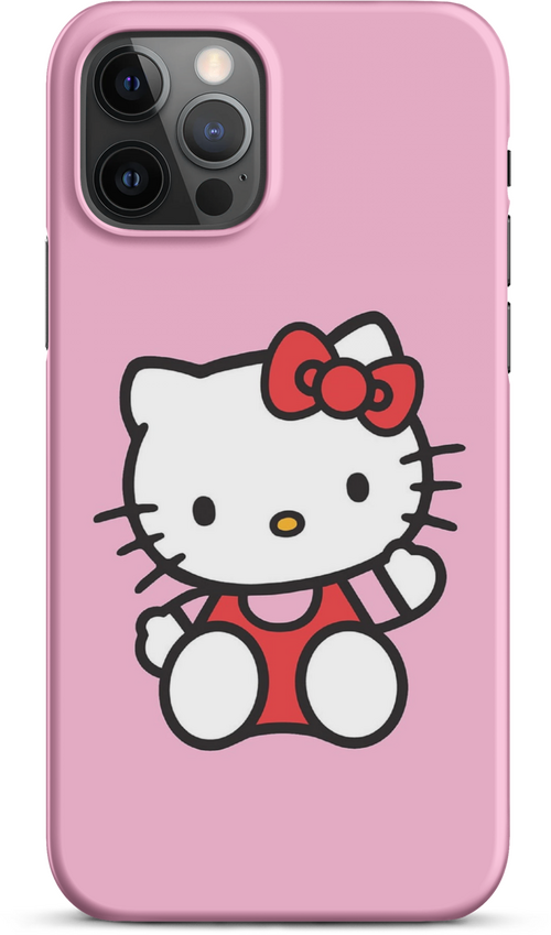 Hello Kitty on Pink Background for iPhone 12 pro