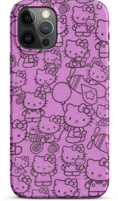 Hello Kitty Pink Pattern for iPhone 12 pro