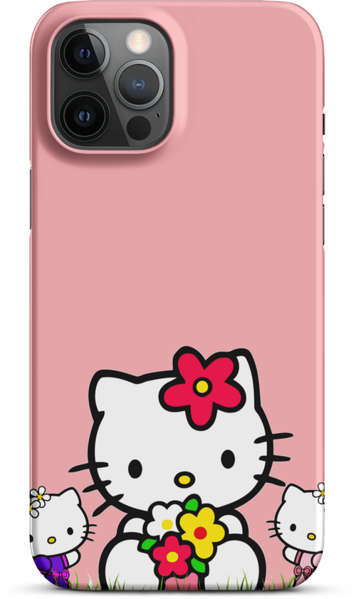 Hello Kitty on Pink Background for iPhone 12 pro max