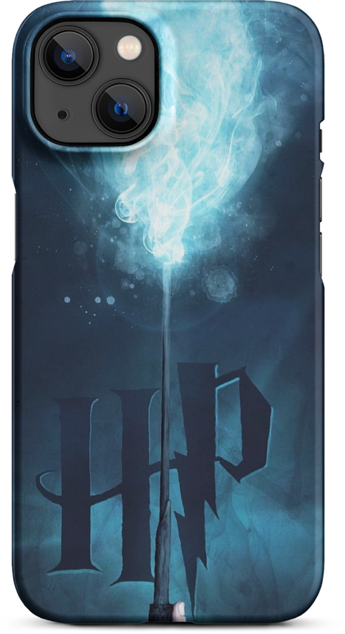 Magic Wand with Harry Potter Logo for iPhone 13