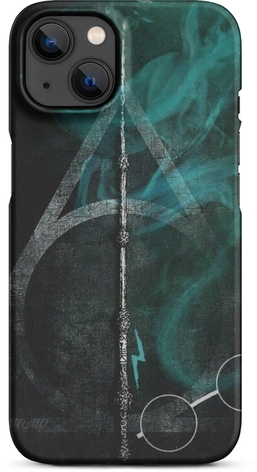 Iconic Deathly Hallows Design for iPhone 13