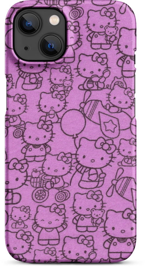 Hello Kitty Pink Pattern for iPhone 13