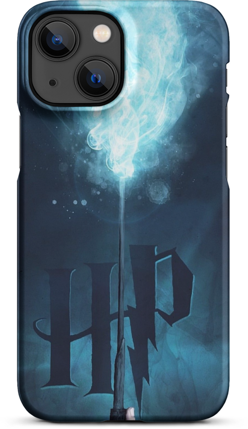 Magic Wand with Harry Potter Logo for iPhone 13 mini