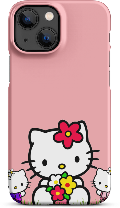 Hello Kitty on Pink Background for iPhone 13 mini