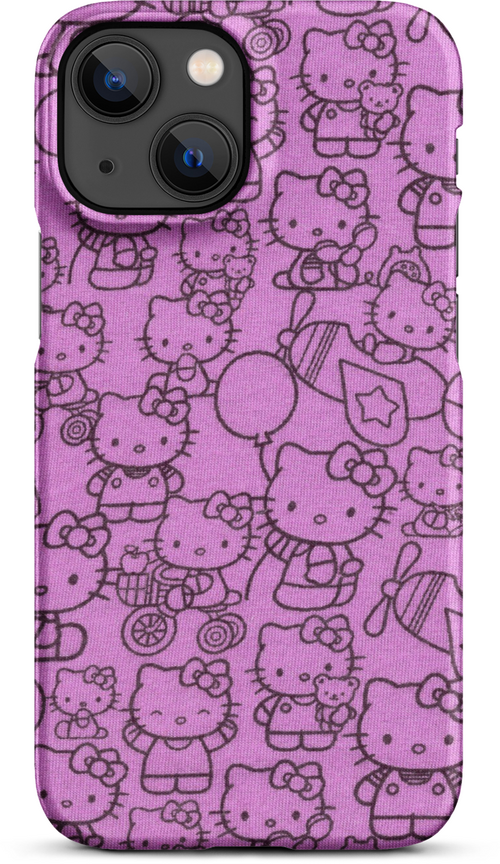 Hello Kitty Pink Pattern for iPhone 13 mini