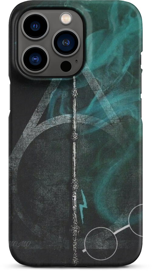 Iconic Deathly Hallows Design for iPhone 13 pro