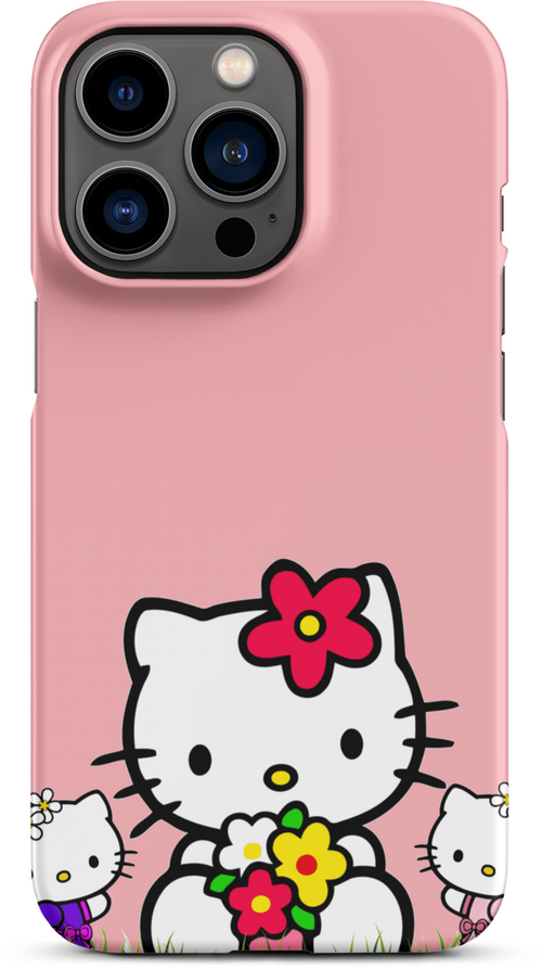 Hello Kitty on Pink Background for iPhone 13 pro