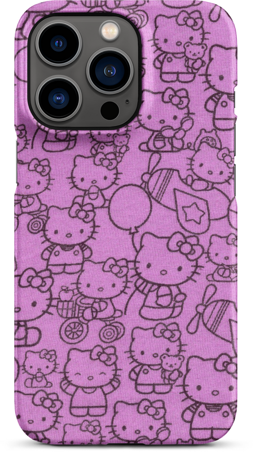 Hello Kitty Pink Pattern for iPhone 13 pro