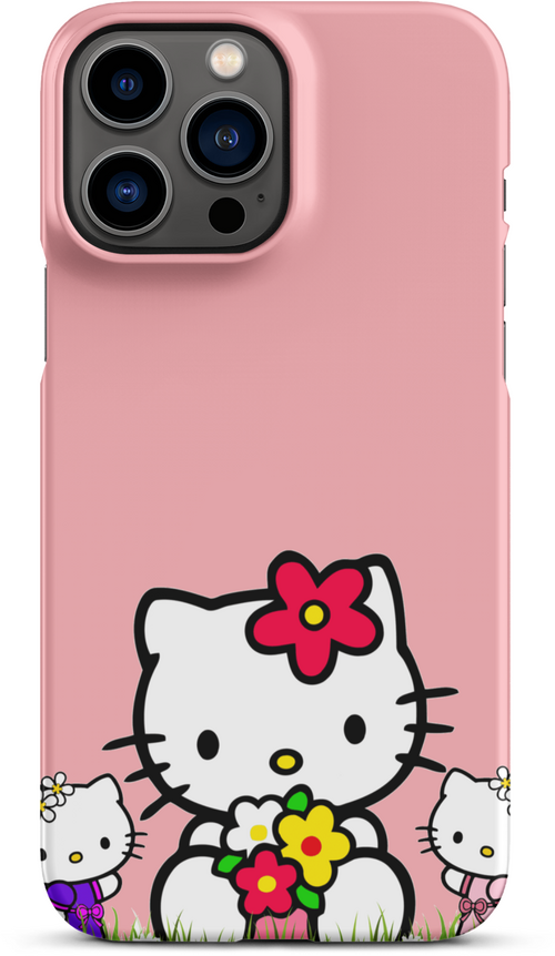 Hello Kitty on Pink Background for iPhone 13 pro max