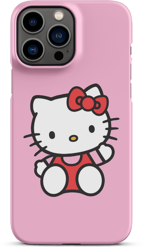 Hello Kitty on Pink Background for iPhone 13 pro max