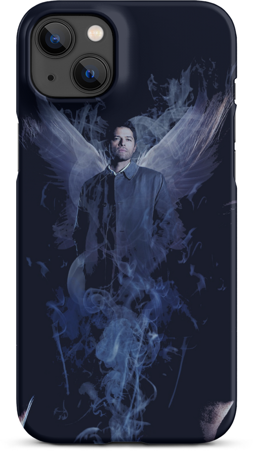 Supernatural Castiel with Wings for iPhone 14 plus