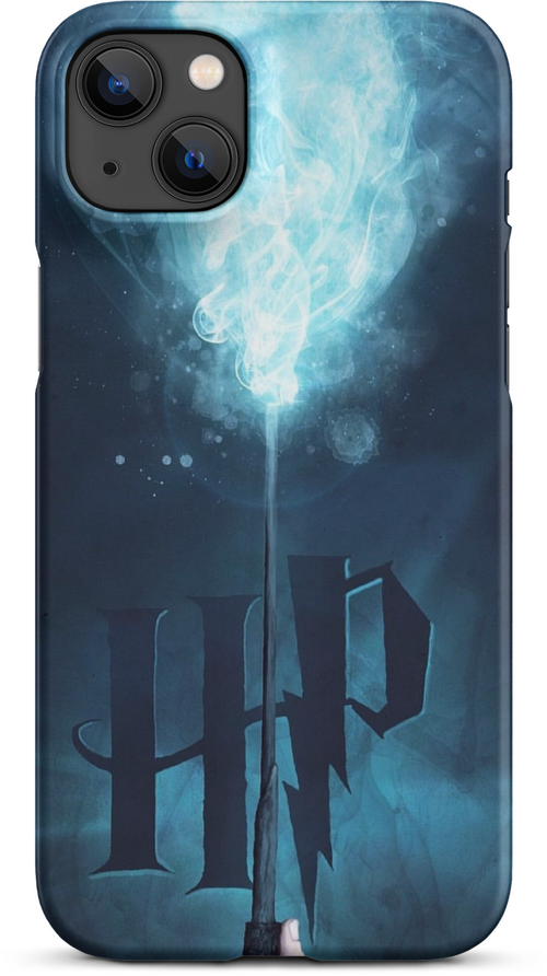 Magic Wand with Harry Potter Logo for iPhone 14 plus