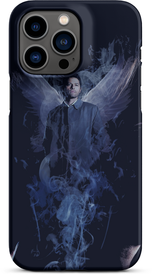 Supernatural Castiel with Wings for iPhone 14 pro max