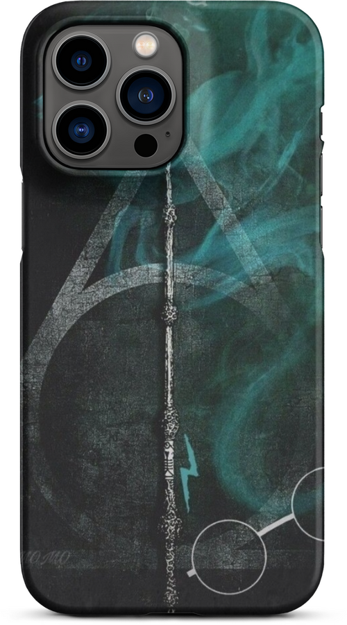 Iconic Deathly Hallows Design for iPhone 14 pro max