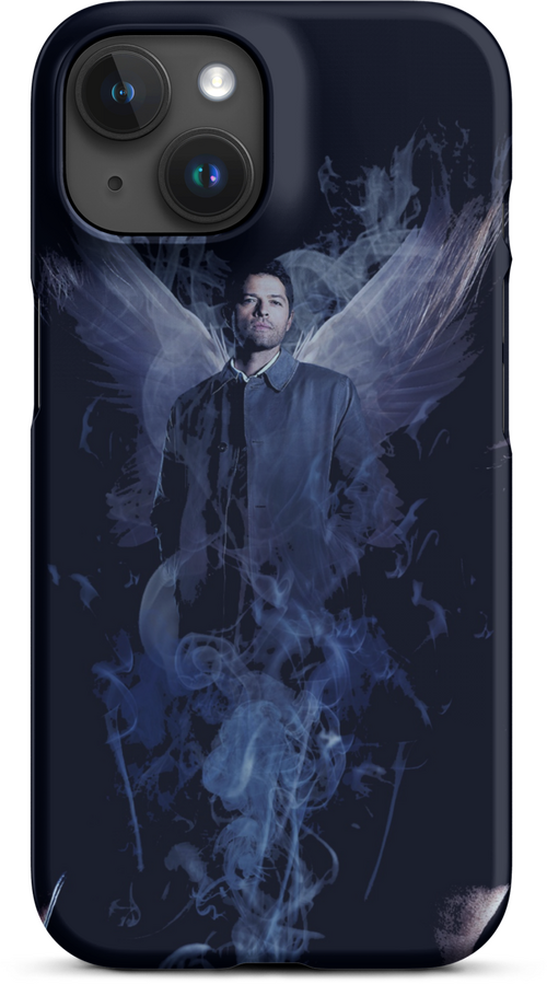 Supernatural Castiel with Wings for iPhone 15