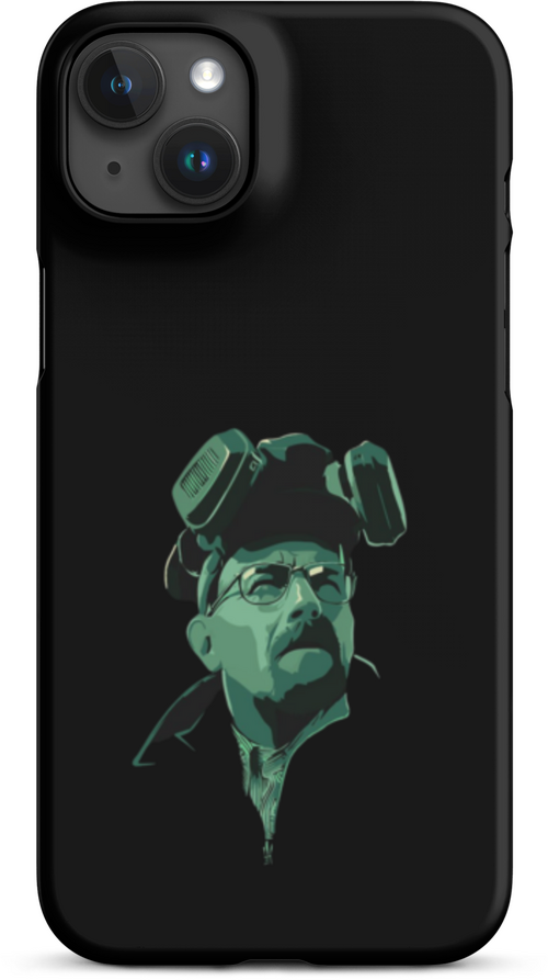 Heisenberg Photo Art for iPhone 15 plus