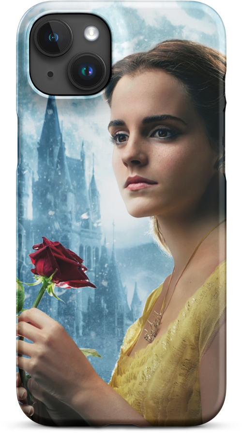 Harry Potter Character Holding a Rose for iPhone 15 plus