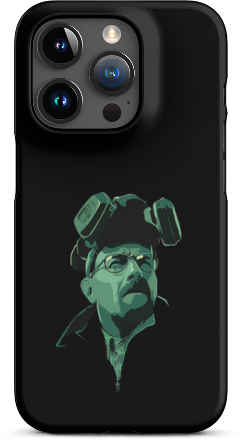 Heisenberg Photo Art for iPhone 15 pro