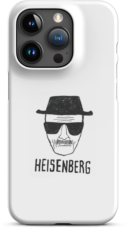 Breaking Bad Heisenberg Sketch for iPhone 15 pro