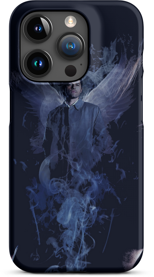 Supernatural Castiel with Wings for iPhone 15 pro