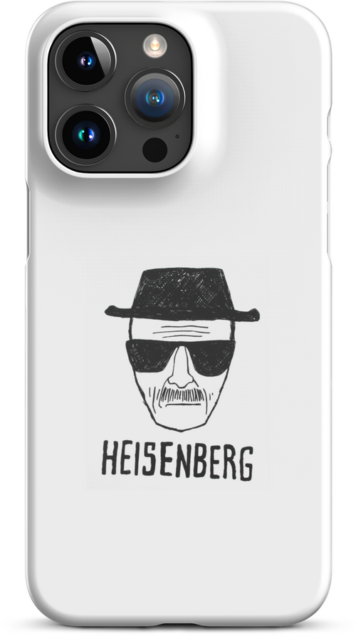 Breaking Bad Heisenberg Sketch for iPhone 15 pro max