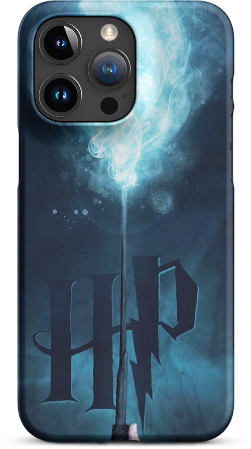 Magic Wand with Harry Potter Logo for iPhone 15 pro max