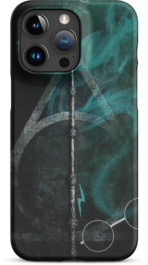 Iconic Deathly Hallows Design for iPhone 15 pro max