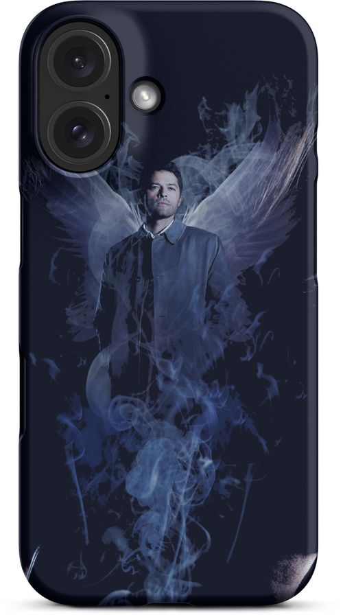 Supernatural Castiel with Wings for iPhone 16