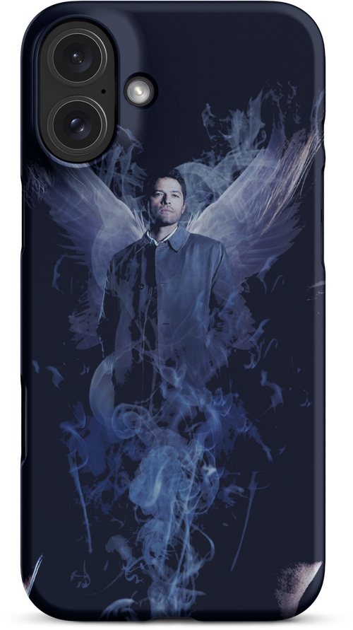 Supernatural Castiel with Wings for iPhone 16 plus