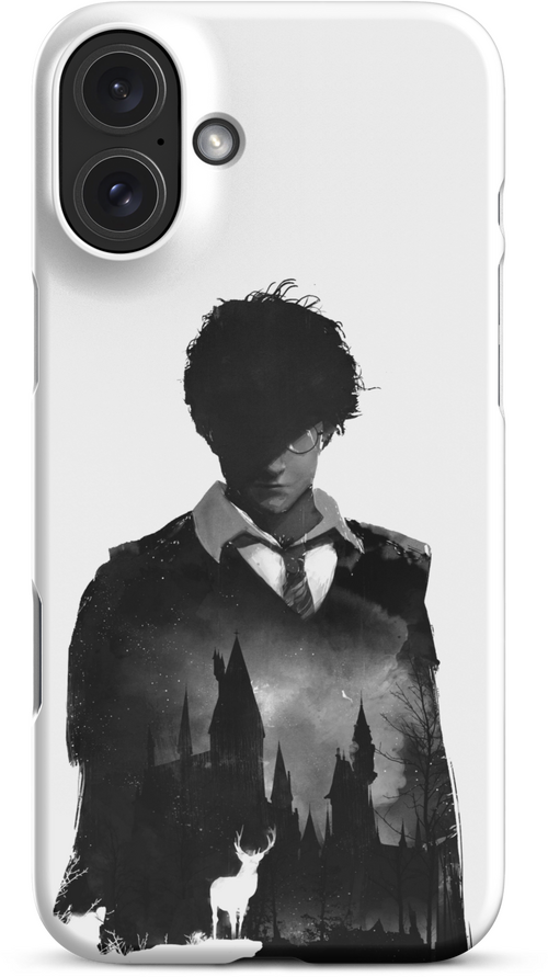 Harry Potter White Background for iPhone 16 plus