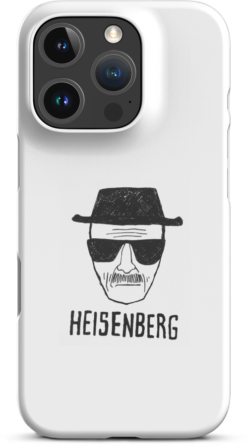 Breaking Bad Heisenberg Sketch for iPhone 16 pro