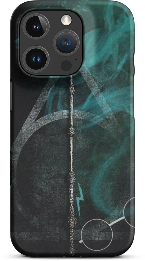 Iconic Deathly Hallows Design for iPhone 16 pro