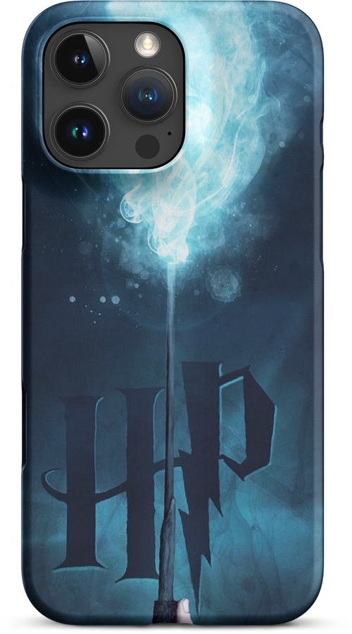 Magic Wand with Harry Potter Logo for iPhone 16 pro max